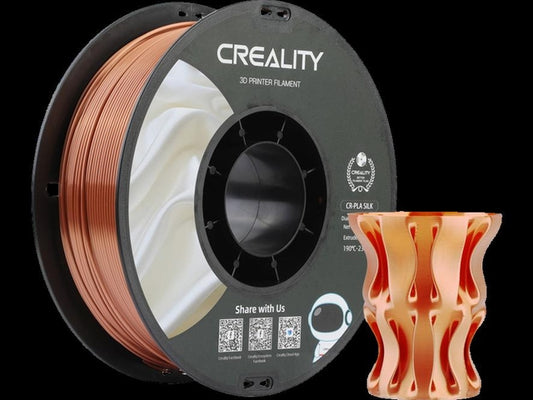 Creality PLA Silk 3D Filament 1.75mm Rood Kpr 1kg