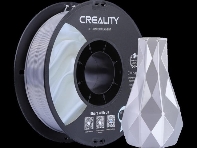 Creality PLA 1.75mm Silk Zilver 1kg - 3D Printer Filament