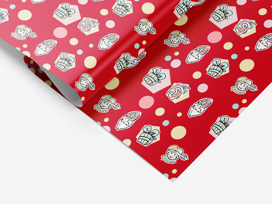 Apparaatrol Sint en Piet 50cm x 125m voor Sinterklaas cadeaus