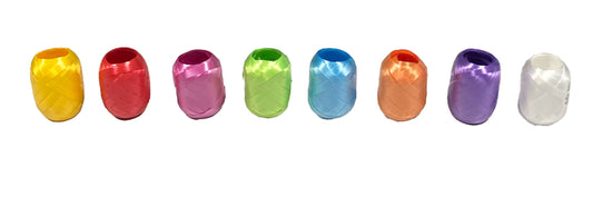Polyband assorti 20m x 5mm in 8 kleuren