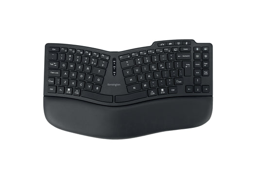 Kensington EQ Pro Fit KB675 TKL Ergo oplaadbaar toetsenbord met multimedia