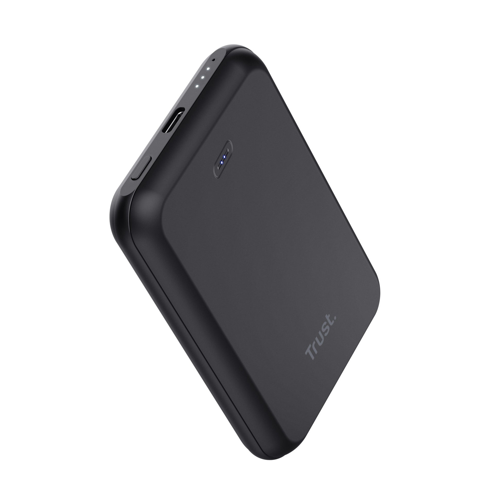 Trust Magnetic draadloze powerbank 5000mAh zwart, inclusief USB-C kabel - 2