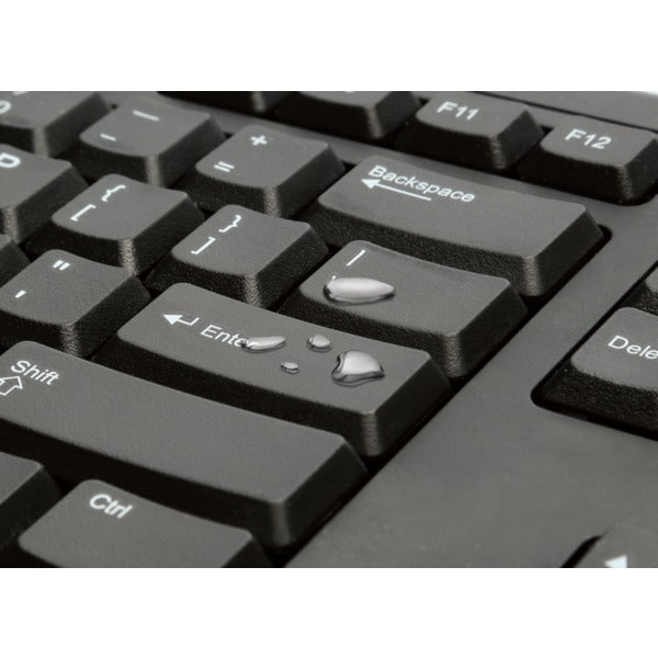 EQ KB100 Bedraad Full-Size Toetsenbord met Morsbestendig Design - 3