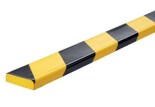 Beschermingsprofiel Durable S10 recht 1m geelzwart