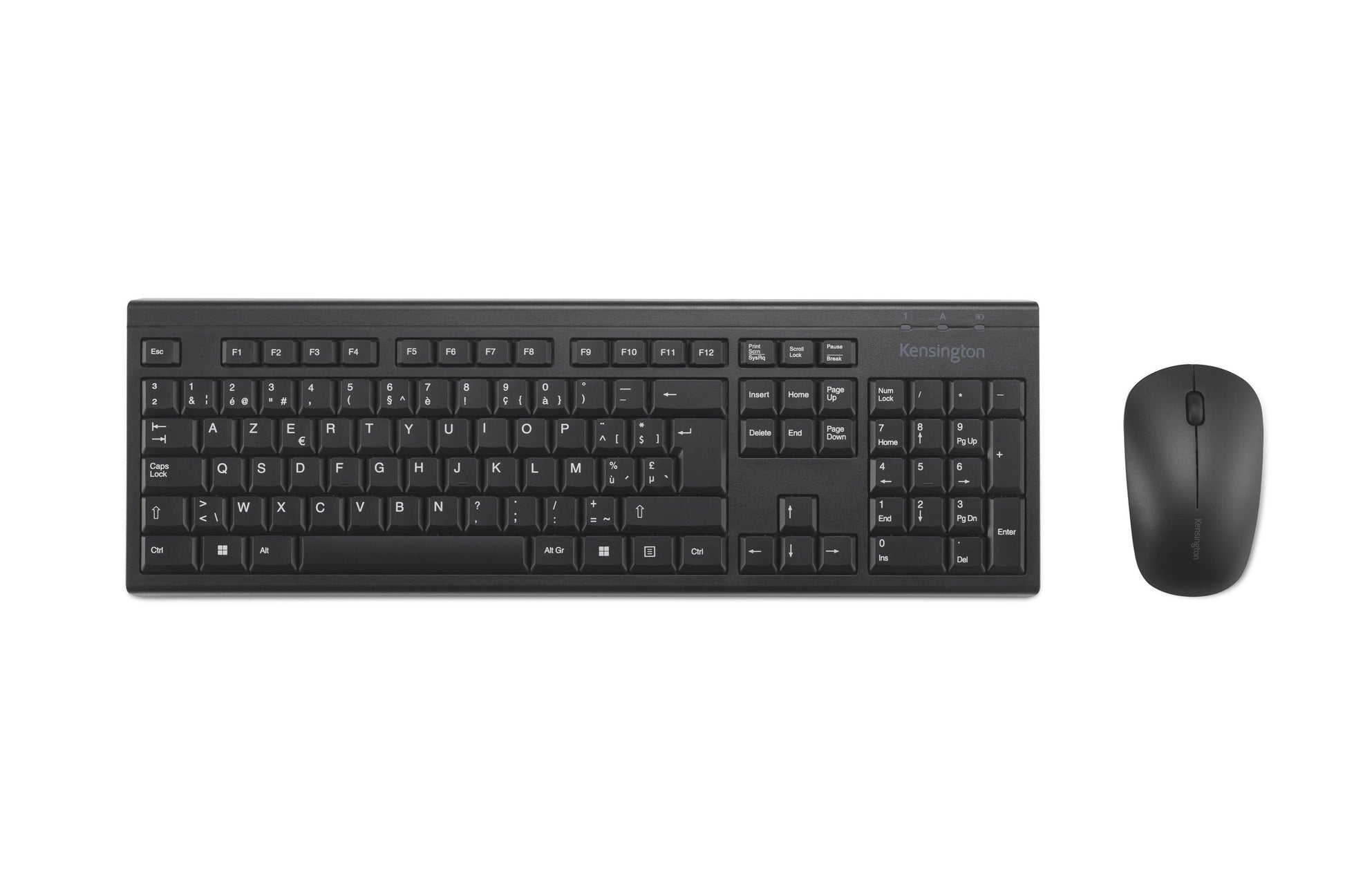 Kensington EQ KM150 draadloze QWERTY toetsenbord + muis set, 63% PCR plastic