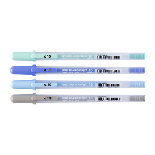 Sakura Gelly Roll Moonlight Aurora Set, 4 kleuren, 1,0 mm