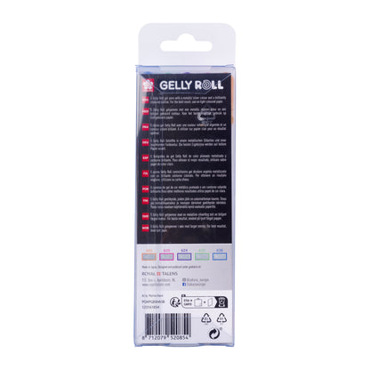 Sakura Gelly Roll Silver Shadow Gelpen, Metallic Zilver, 0,7 mm - 3