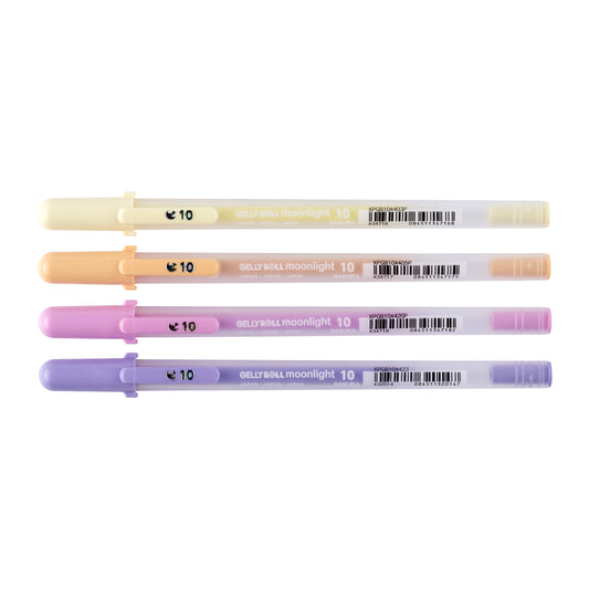 Sakura Gelly Roll Moonlight Sunrise Set, 4 kleuren, 1,0 mm