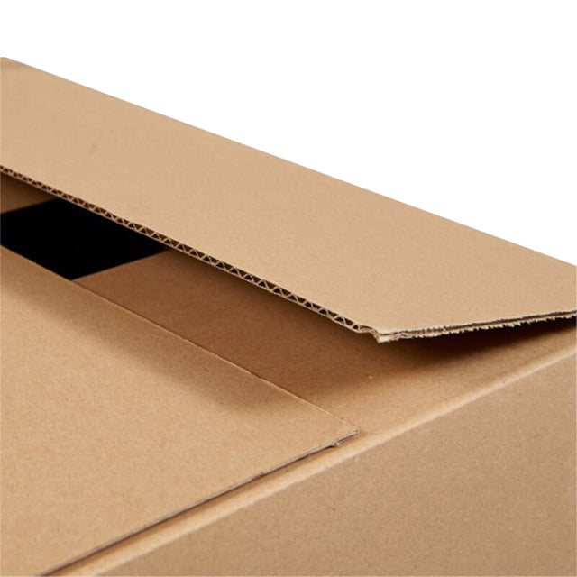 Vouwdoos bruin B-golf 150x150x150mm, stevig en praktisch - 2