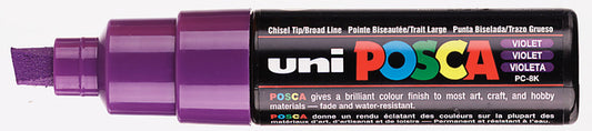 Posca PC8K B Verfstift Schuin Paars