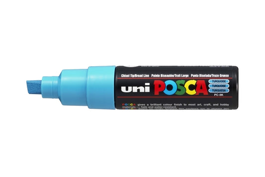 Posca PC8K B Schuin fluor turquoise