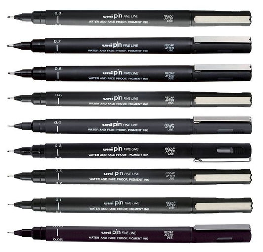 Fineliner Uni-ball Pin Musthave Handlettering assortiment