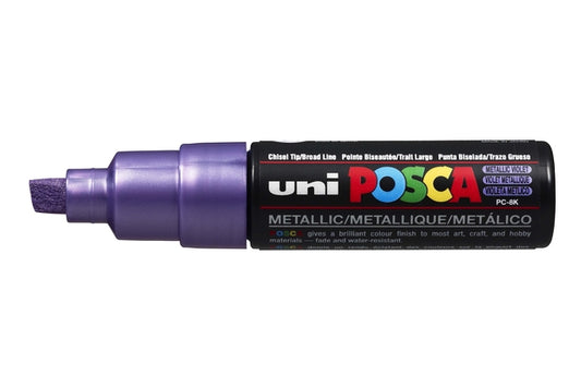Posca PC8K B Schuin Metallic Paars