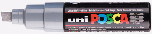 Posca Viltstift PC8K B Schuin Grijs