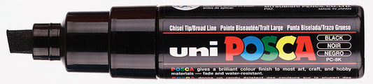 Posca Viltstift PC8K B Schuin Zwart