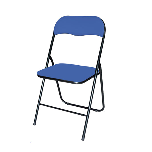 Klapstoel Brasq FC100 blauw-zwart