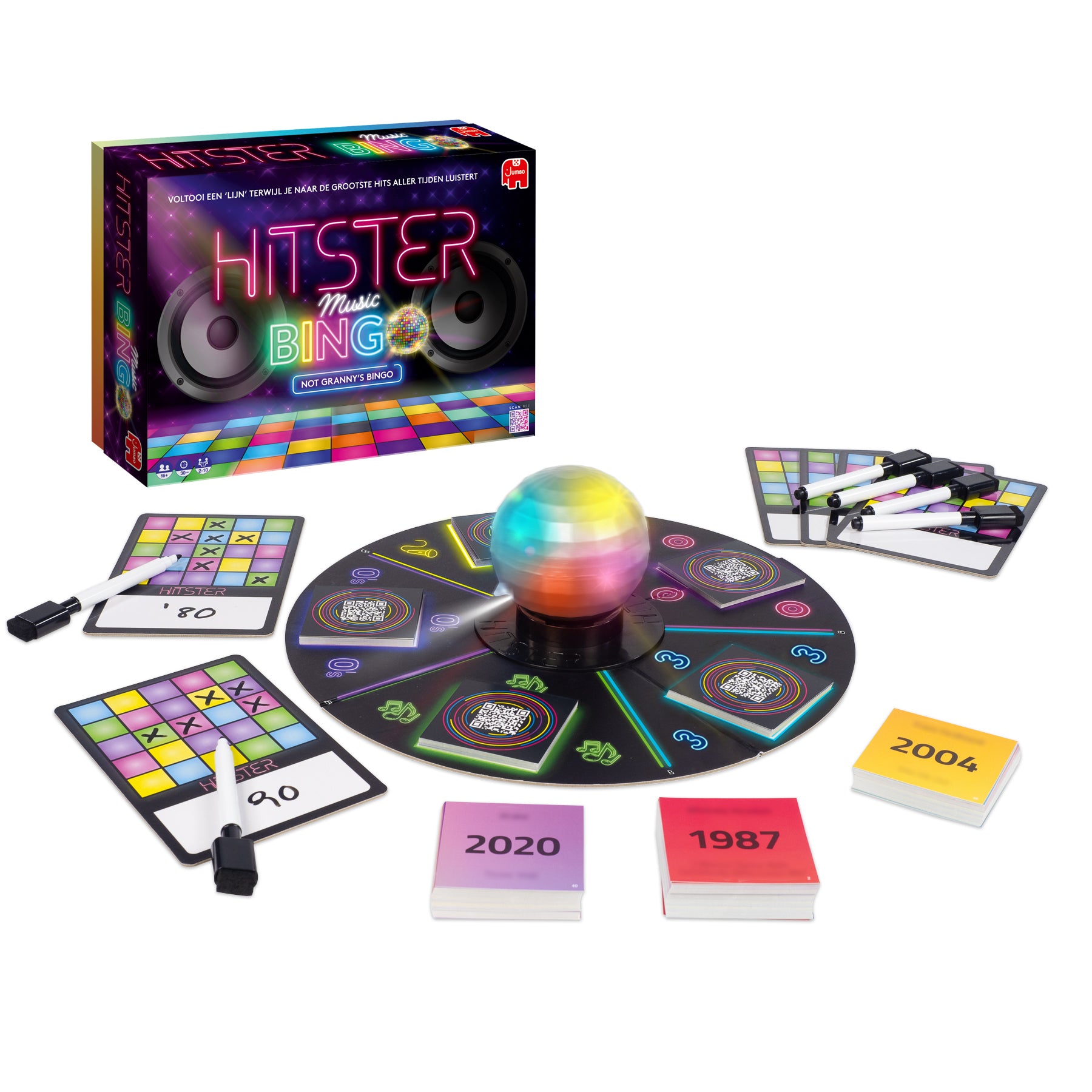 Spel Jumbo Hitster Bingo voor kinderen - 5