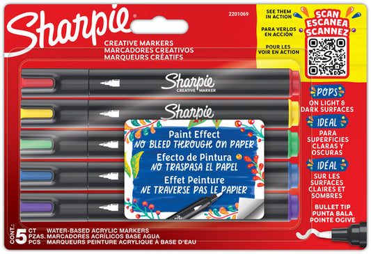 Sharpie Creatieve Marker 5st Assorti