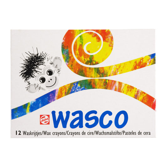 Talens Wasco Waskrijtset van 12 kleuren