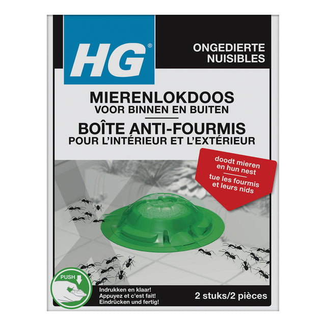 Mierenlokdoos HG, set van 2 stuks NL/BE