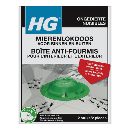 Mierenlokdoos HG, set van 2 stuks NL/BE