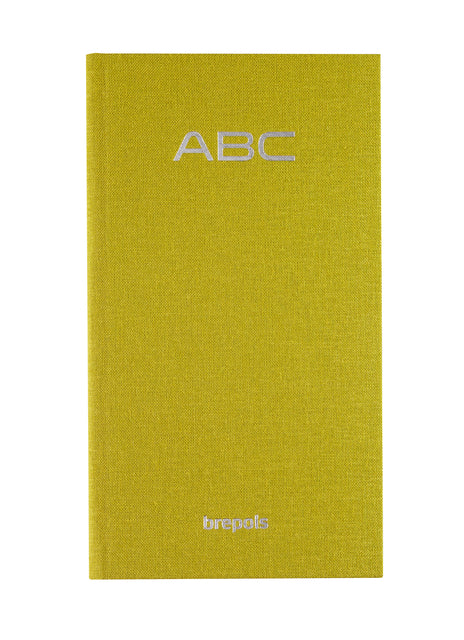 Adresboek Brepols Notaphone Nature limoen