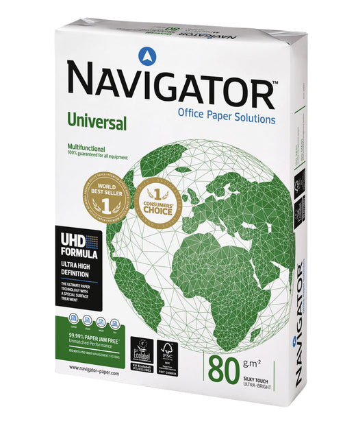 Kopieerpapier Navigator Universal A4 80 g 400 vellen