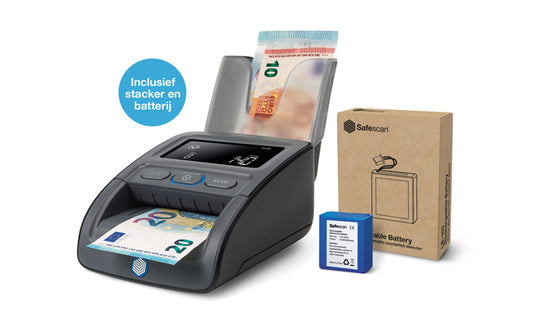 Safescan 155S G2 Valsgeld Detector compleet met automatische functies