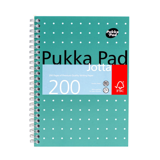 Notitieboek Pukka Jotta A5 met 5x5 lijnen, 200 pagina's, 80 g/m²