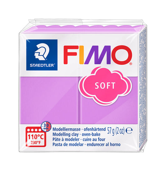 Fimo Soft Boetseerklei 57g - Lavendel