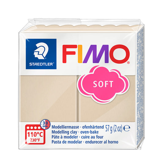 FIMO Soft Boetseerklei Saharakleur 57 g voor Creatieve Modellering