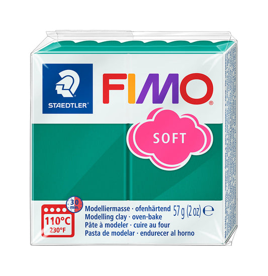 Fimo Soft Boetseerklei 57 g Smaragd Ovenhardend