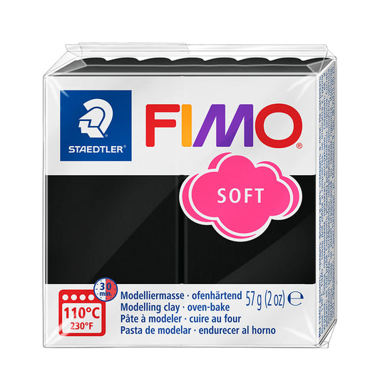 Fimo Soft Boetseerklei 57 g – Zwart