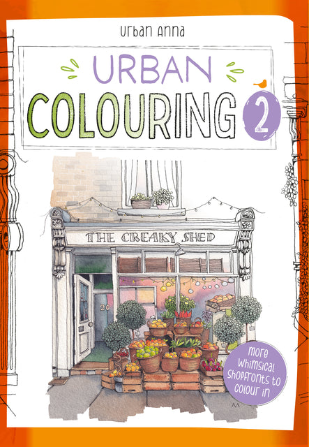 Urban Colouring 2 Kleurboek met stadsgezichten