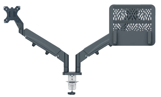 Dubbele Monitor- en Laptoparm Leitz Ergo voor ergonomisch werken