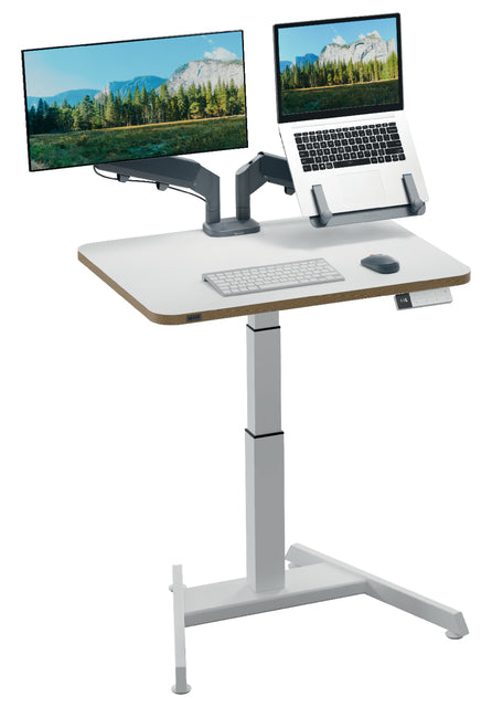 Leitz Ergo Elektrisch Compact Zit-Sta Bureau 80x60cm - 6