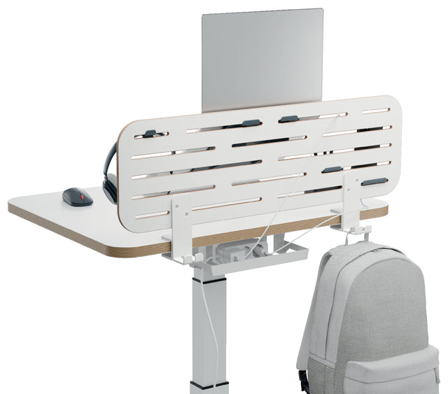 Leitz Ergo Bureau Ophangbord met Laptophouder en Opbergruimte - 4