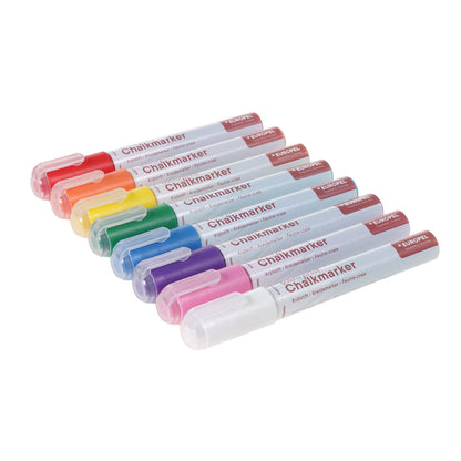Krijtstift Europel watervast 3-6mm, set van 8 kleuren - 3