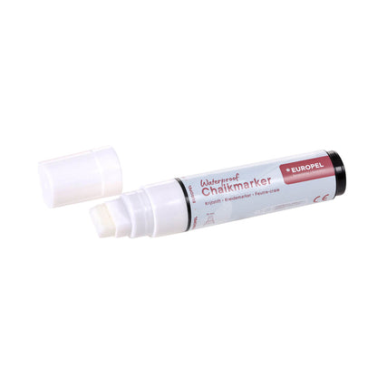 Krijtstift Europel watervast 15mm wit - 2