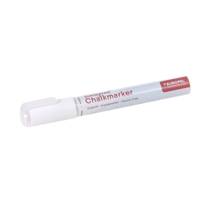 Krijtstift Europel watervast 3-6mm wit - 3