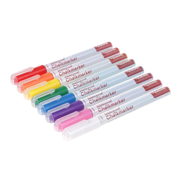 Krijtstift Europel Watervast 1-3mm Assortiment 8 Stuks - 3
