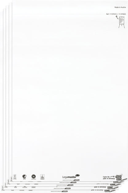 Flipoverpapier ECO blanco 20 vellen per blok inclusief markers - 2