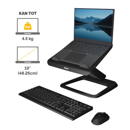 Laptopstandaard Fellowes Hana LT zwart - 3