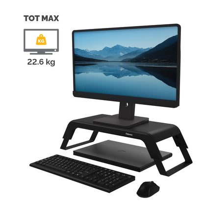 Fellowes Hana LT monitorstandaard met 3 hoogtes zwart - 3