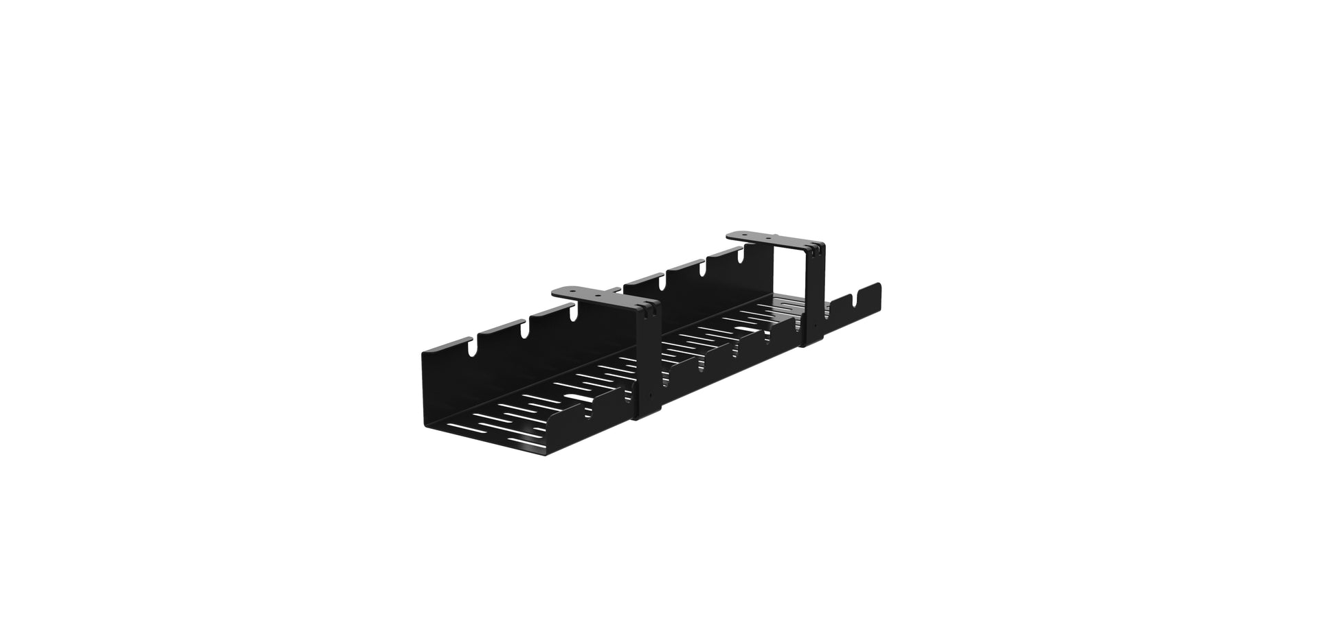 Euroseats Universele Kabelgoot 50cm zwart voor onder bureau