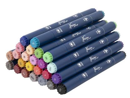 Nassau Alcoholmarkers Duopunt 24 stuks assorti, professionele kwaliteit - 4