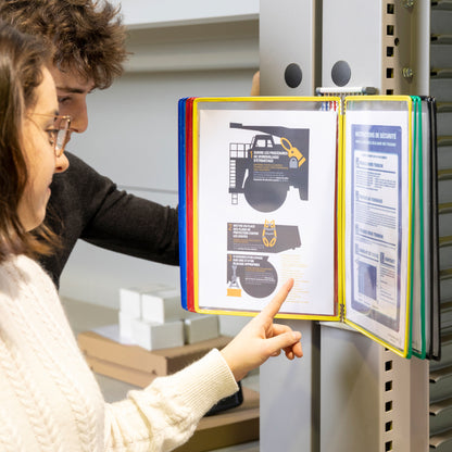 Wandsysteem Tarifold A4, 10 zichtpanelen - 4