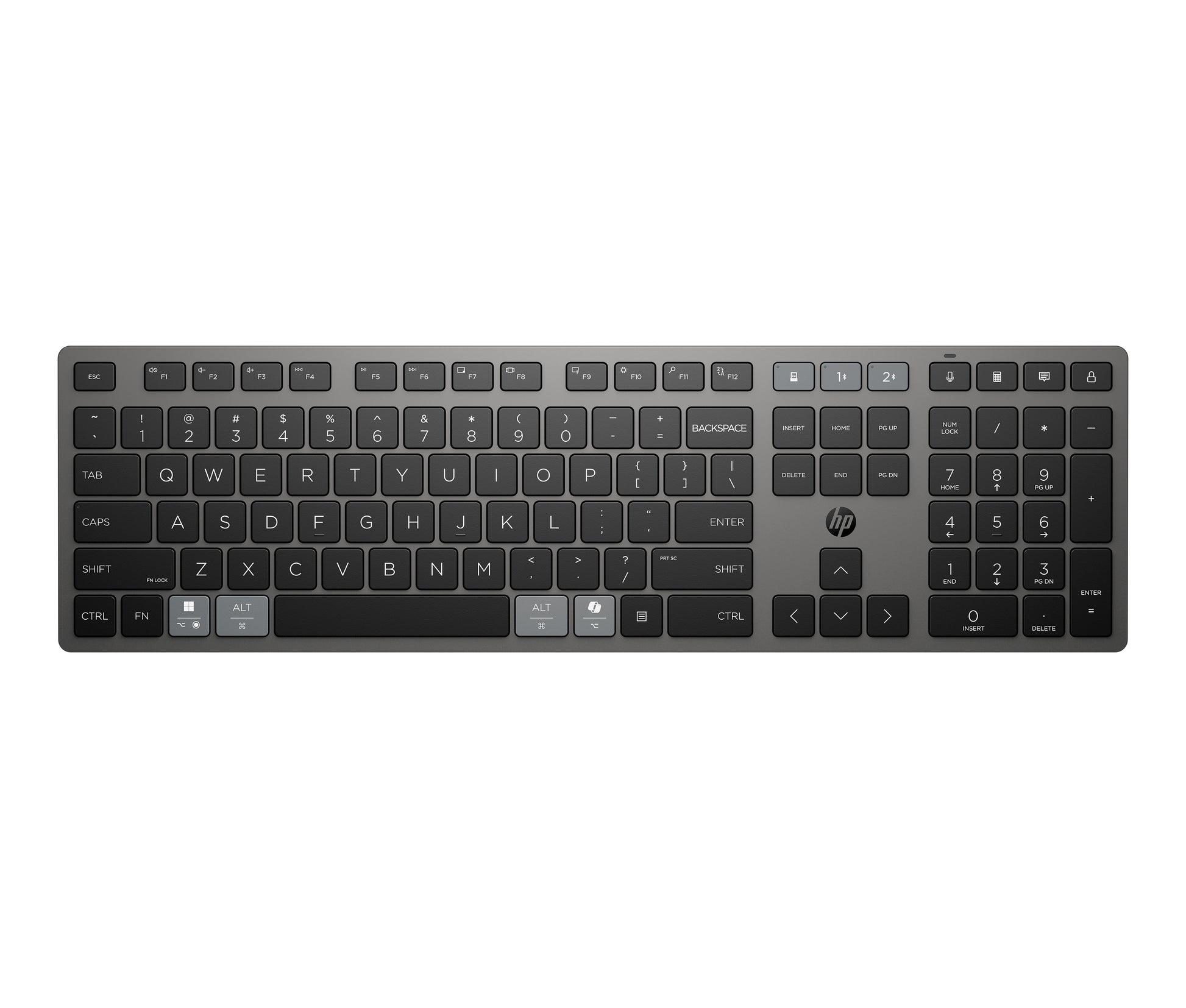 HP 725 Draadloos Oplaadbaar Toetsenbord met Multi-Device Support