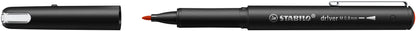Fineliner STABILO dr!ver Medium Rood