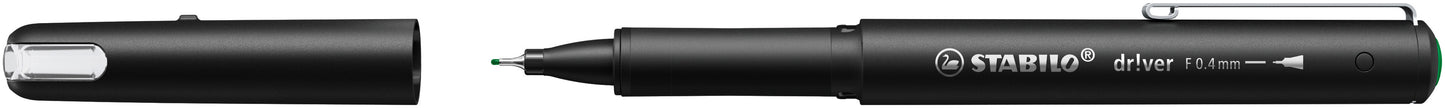 STABILO dr!ver fineliner groen, 0.4mm